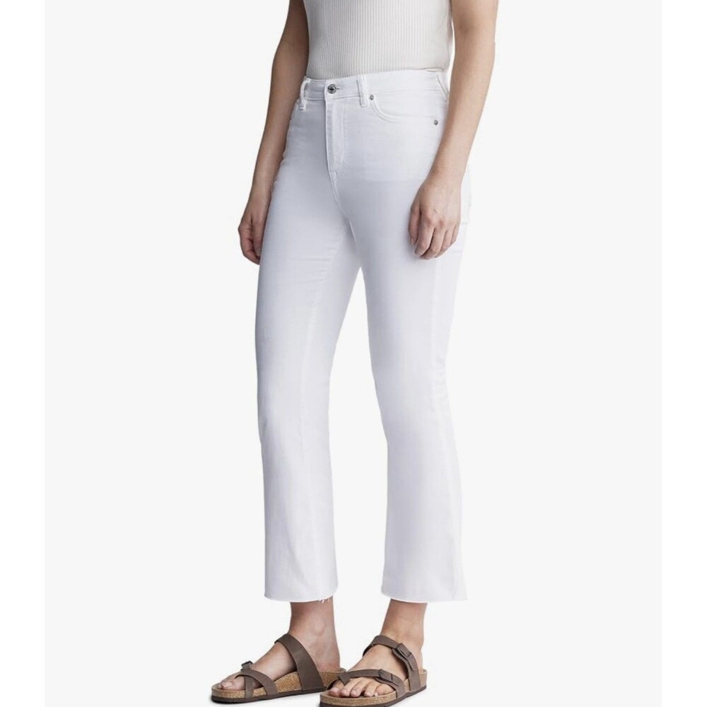 Buffalo David Bitton Women's Jeans White Stretch Midrise Sz 10